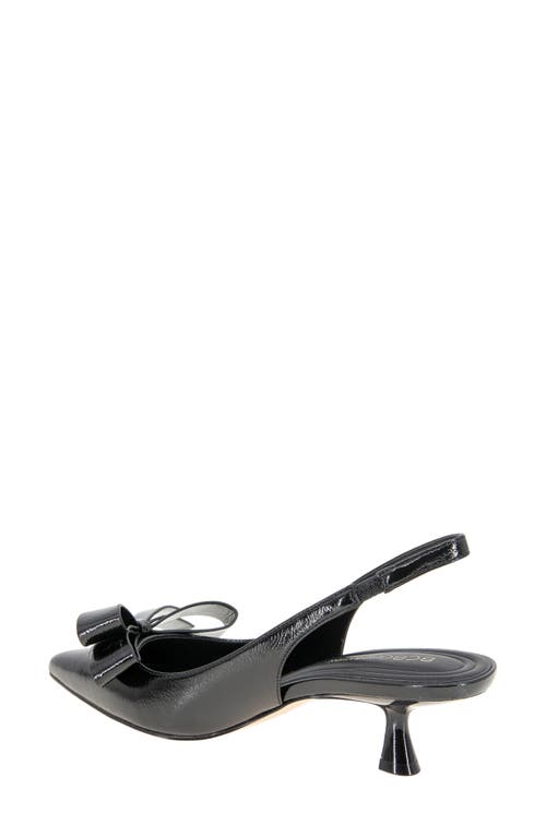 Bcbgeneration Kasti Pointed Toe Slingback Pump In Black