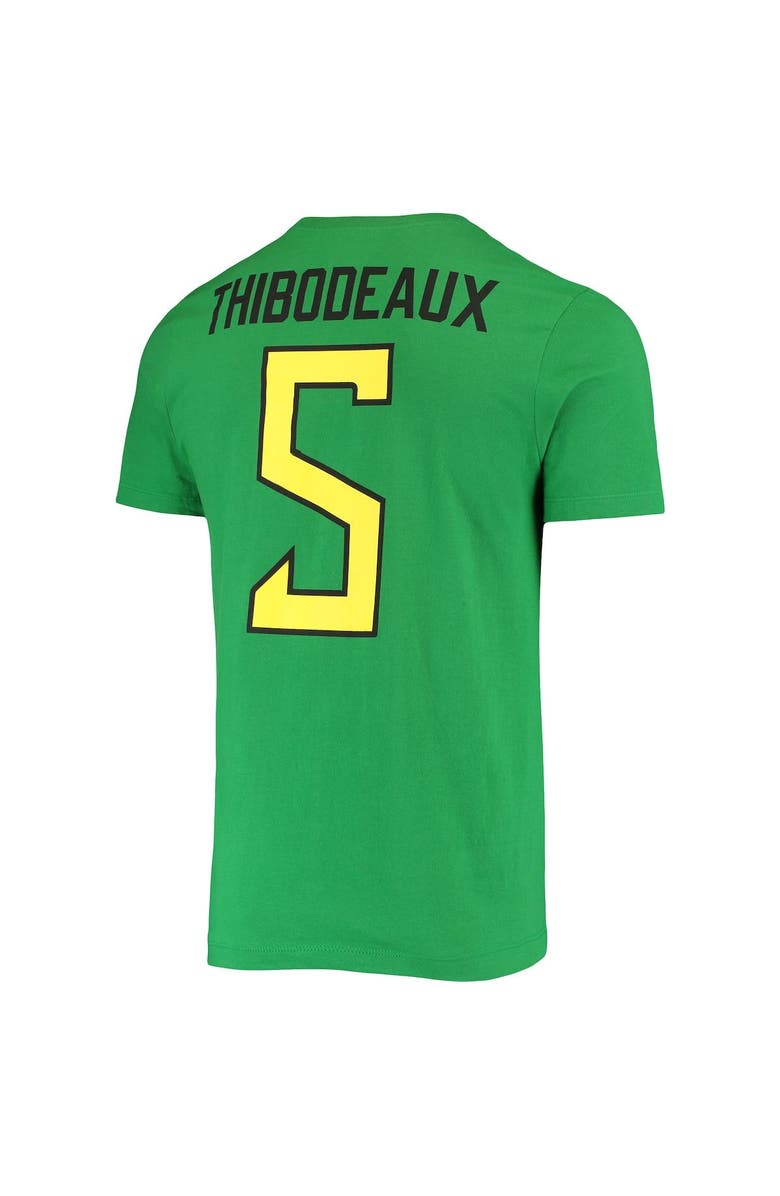 Nike Men's Nike Kayvon Thibodeaux Green Oregon Ducks 2022 NFL Draft Name & Number T-Shirt, Alternate, color,