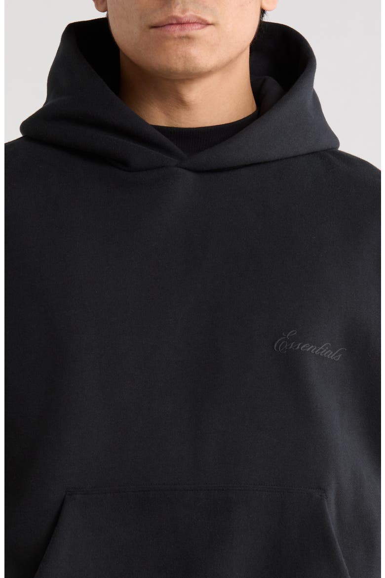 Classic Cotton Blend Hoodie, Alternate, color, VINTAGE BLACK
