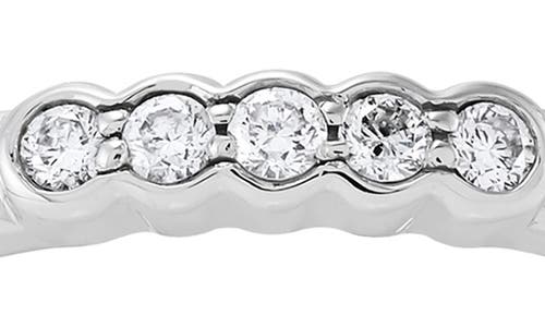 Frankie & Zoe Lab Grown Diamond Band Ring In Gold