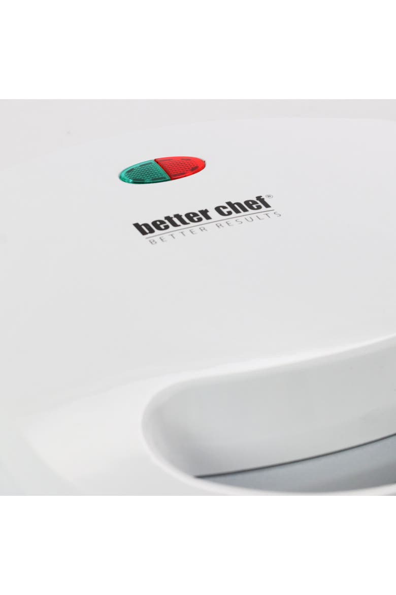 Electric Countertop Waffle Maker, Alternate, color, White