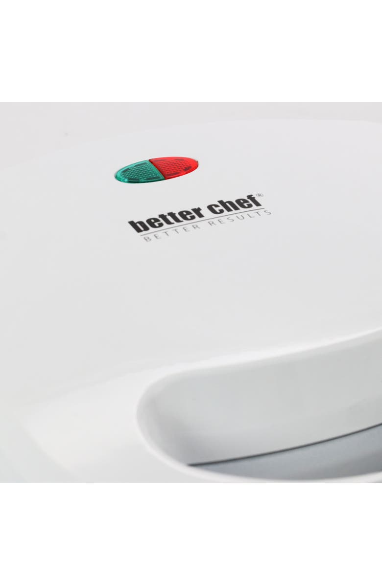 Better Chef Electric Countertop Waffle Maker, Alternate, color, White