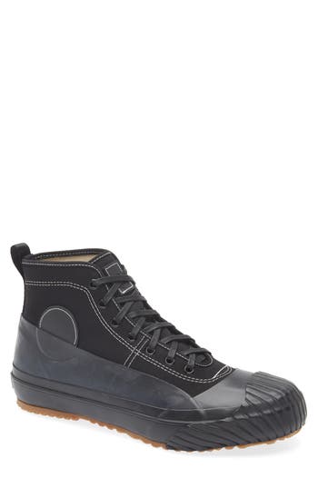 3.1 Phillip Lim Canvas High Top Sneaker In Black