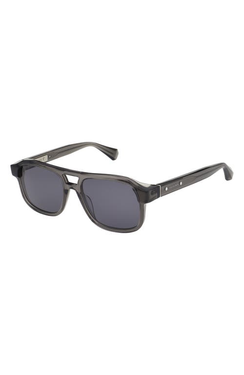 Allsaints Enzo 54mm Aviator Sunglasses In Gray