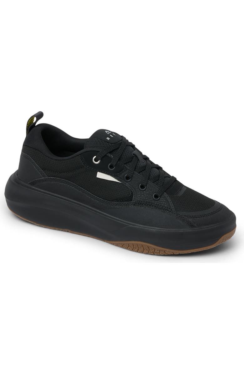 Reef Fanning Sneaker, Main, color, Black/ Silver