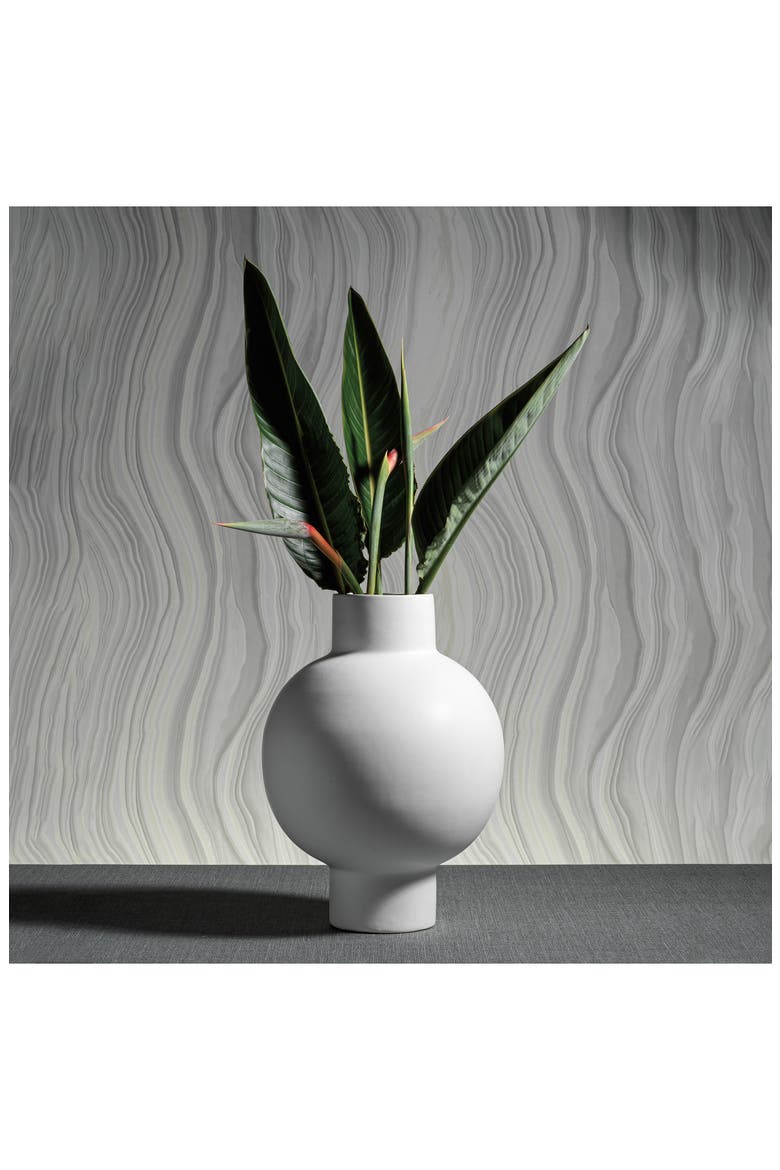 Falun Stoneware Vase, Alternate, color, WHITE