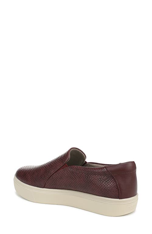 Dr. Scholl's Madison Cloud Slip-on Sneaker In Burgundy