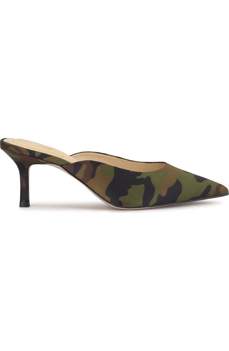 Jessica Simpson Belvaen Pointed Toe Mule, Alternate, color, Forest Camo