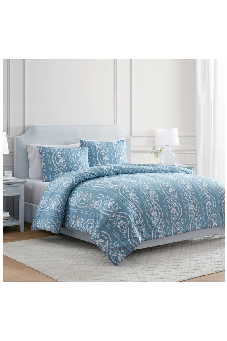 Sophia Cotton Sateen Comforter Set, Alternate, color, MOUNTAIN RANGE