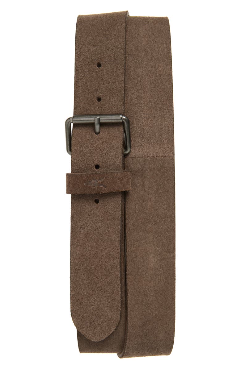 AllSaints Suede Belt, Main, color,