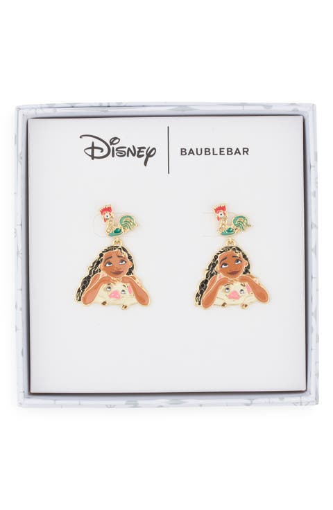 Disney Moana and Friends Drop Earrings