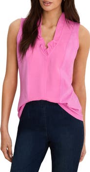 NIC+ZOE Ruffle Around Tank