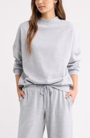 BP. Mock Neck Sweatshirt