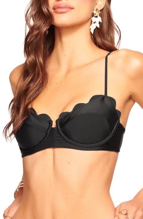 Leyla Scalloped Underwire Bikini Top