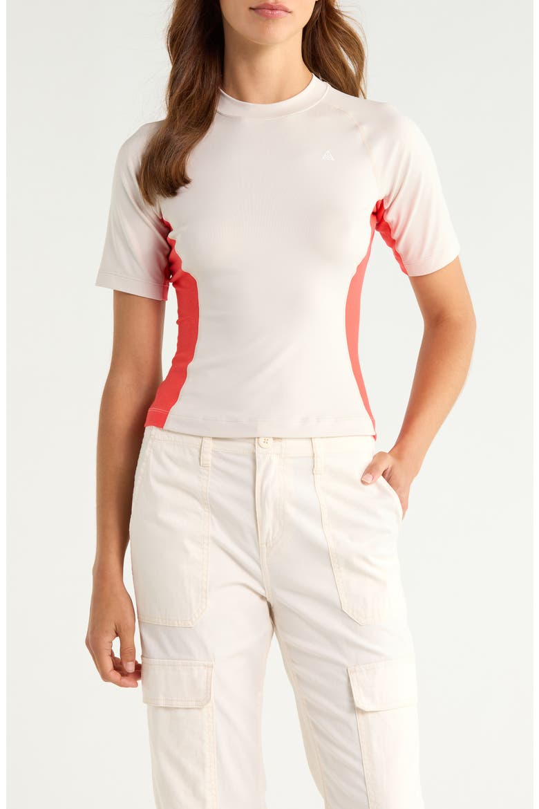 ACG Dri-FIT Wildsee Base Layer T-Shirt, Main, color, LT OREWOOD BRN/ CREAM II