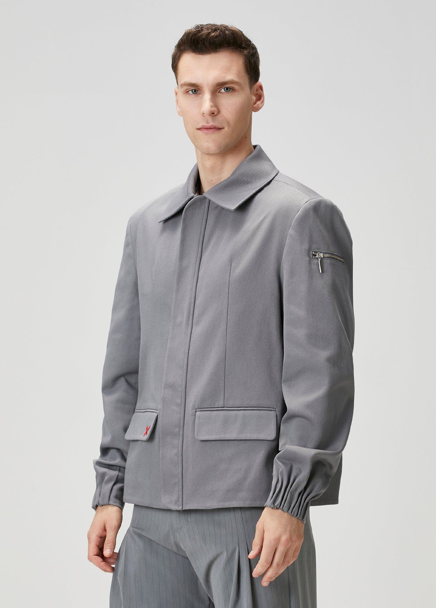 Pure Cotton Puffer Gabardine Jacket - image 2