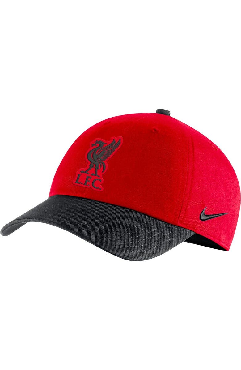 Nike Men's Nike Red/Black Liverpool Campus Adjustable Hat, Main, color, 