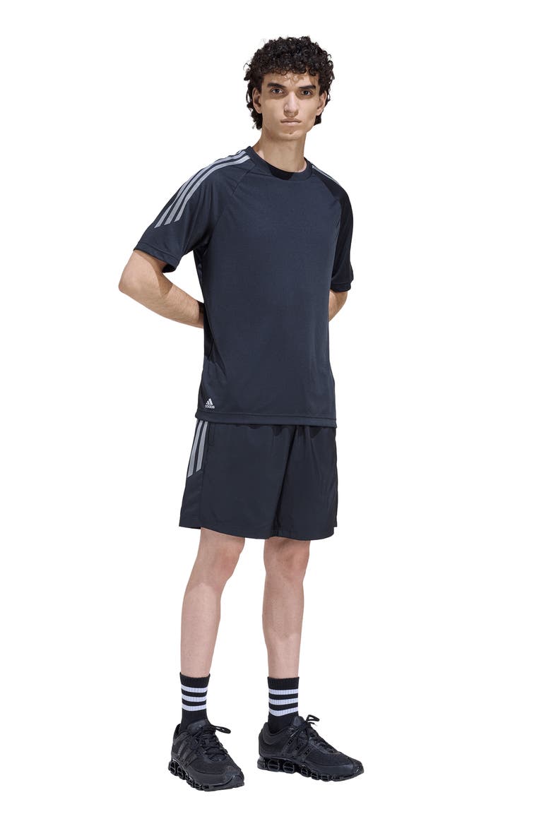 Lightweight Regular Fit Drawstring Shorts, Alternate, color, BLACK
