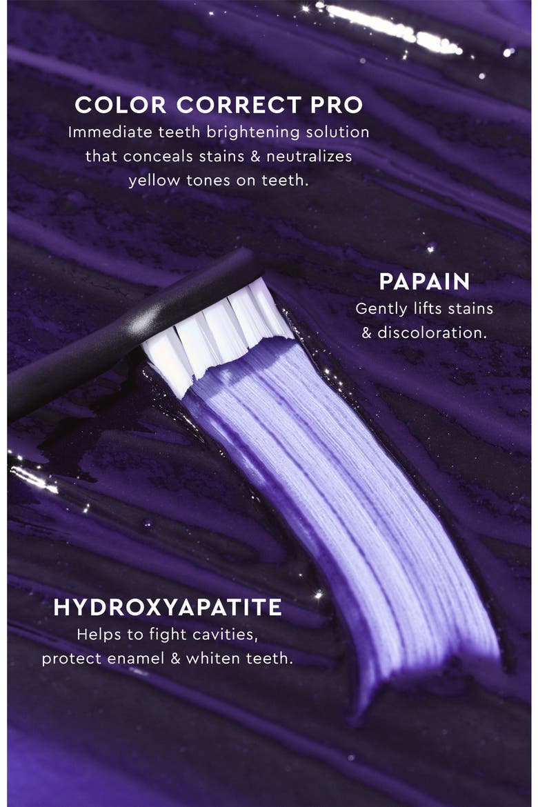 Purple Color Corrector Toothpaste, Alternate, color, NO COLOR
