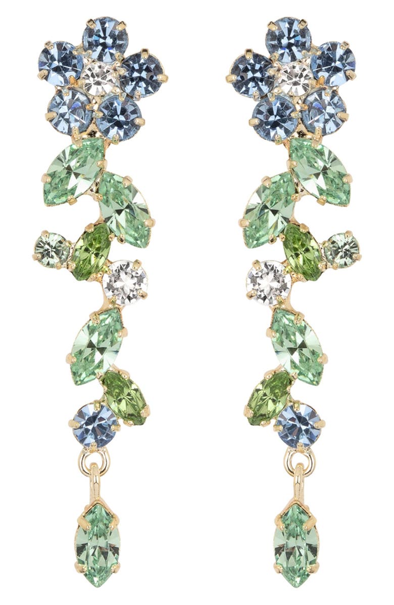 Jennifer Behr Jasmina Drop Earrings, Main, color, Sky