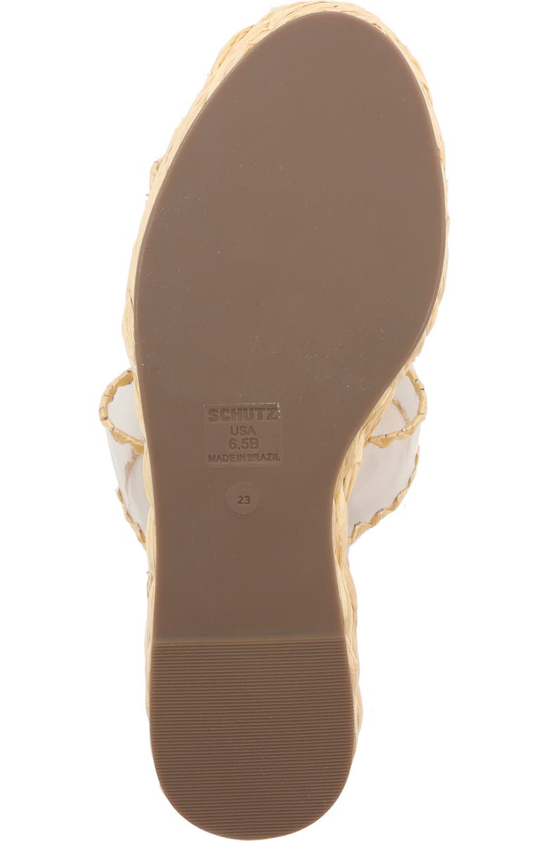 Schutz Royce Platform Slide Sandal, Alternate, color,