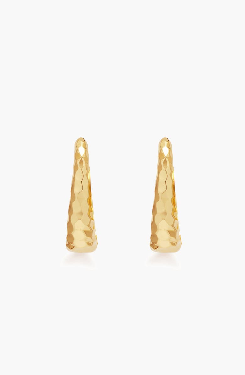 YOJ Arto Ear Cuff Stud Earrings In Gold, Main, color, Gold