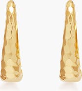YOJ Arto Ear Cuff Stud Earrings In Gold