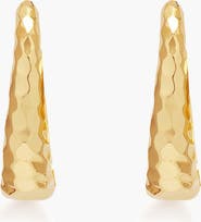 YOJ Arto Ear Cuff Stud Earrings In Gold