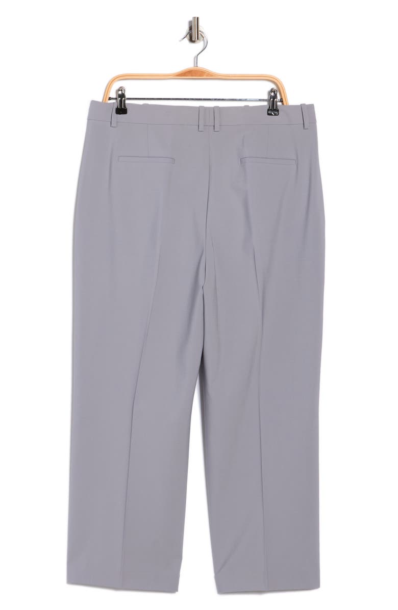 Theory Sevona High Waist Wool Blend Pants, Alternate, color, Stork