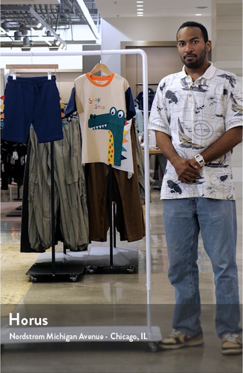 Kids' Crocodile T-Shirt & Shorts Set, sales video thumbnail