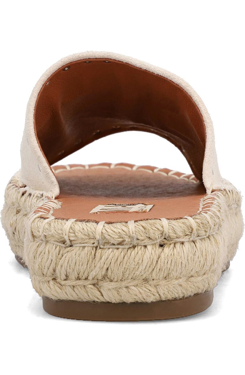 MIA Limited Edition Dahya Espadrille Platform Slide Sandal, Alternate, color, Bone