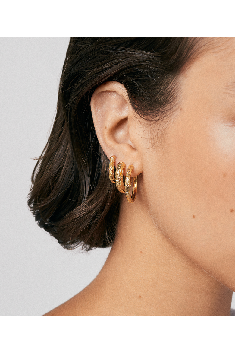 Daphne Amelia Earrings, Alternate, color, Gold