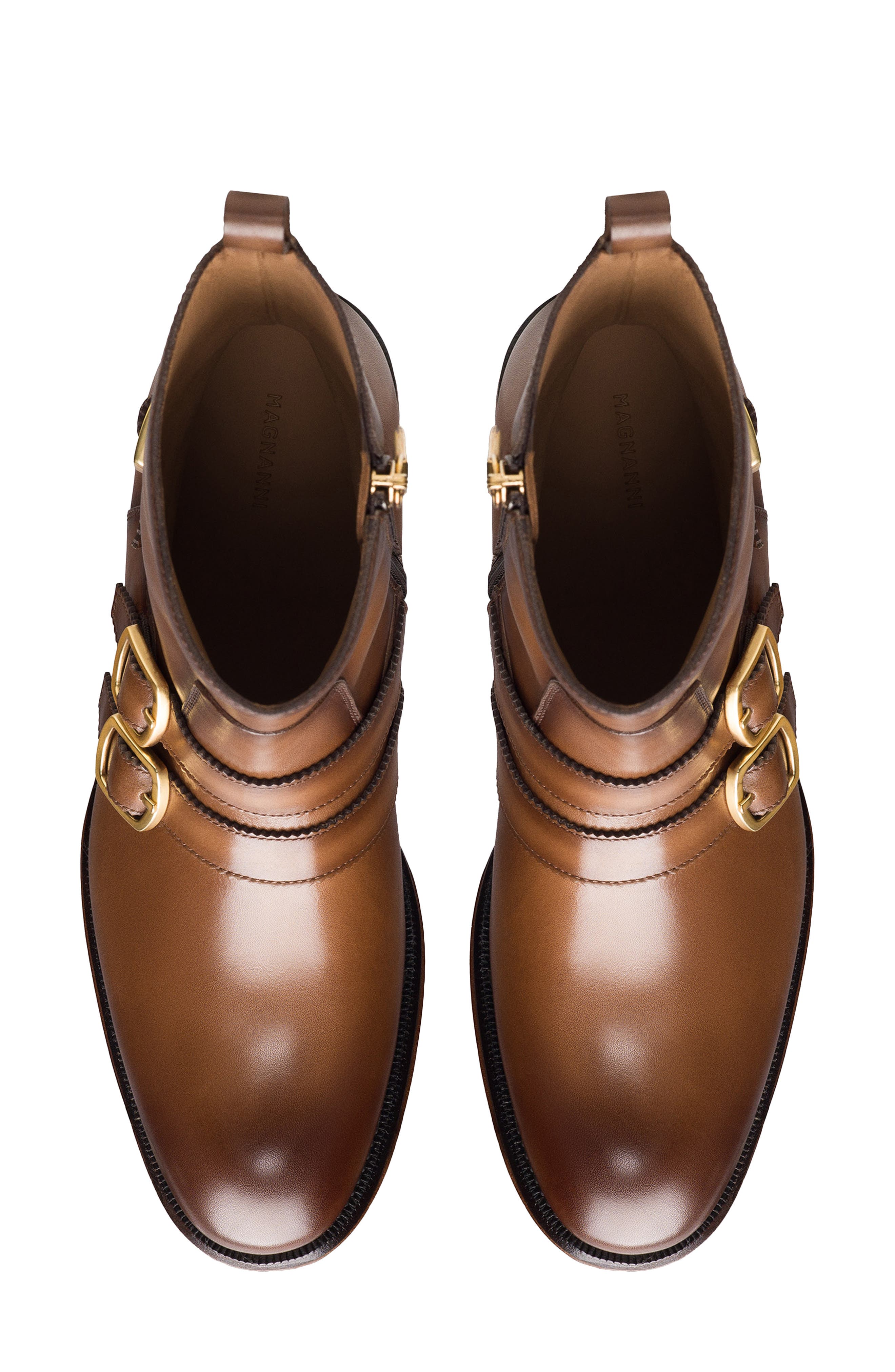 Magnanni Mika Bootie, Alternate, color, Midbrown