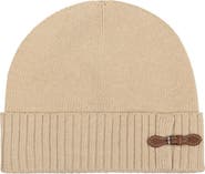 Lauren Ralph Lauren buckle knit hat