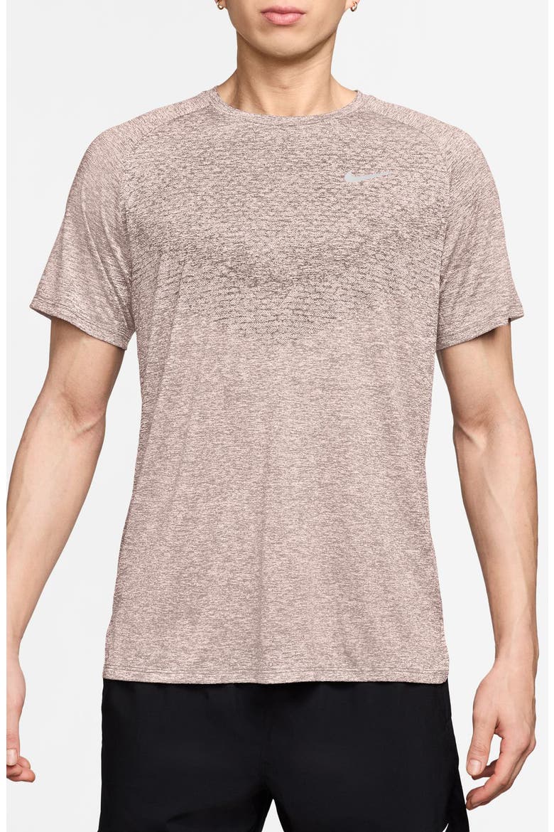 Stride Dri-FIT ADV Running T-Shirt, Main, color, RED/ REFLECTIVE SILVER