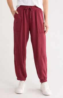 YOGALICIOUS Washed Loop Terry Oversize Barrel Pants