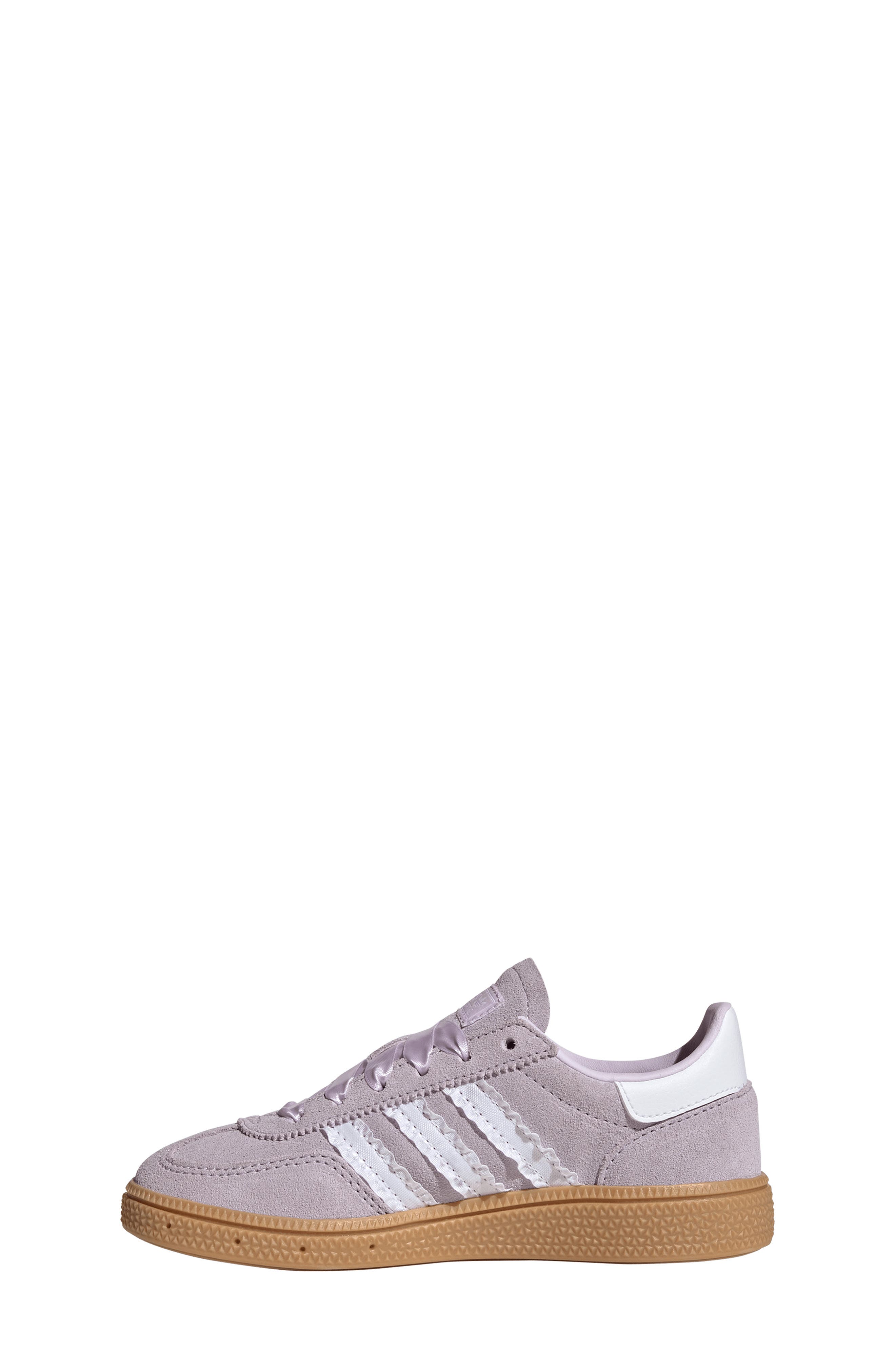Kids' Handball Spezial Sneaker, Alternate, color, ICE LAVENDER/ WHITE/ GUM