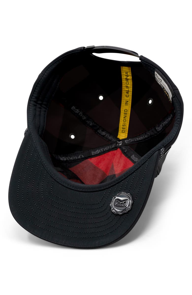 Melin Coronado Thermal Brick Infinite Performance Snapback Hat, Alternate, color, Black