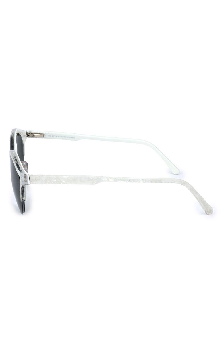 SUPER by RETROSUPERFUTURE<sup>®</sup> 54mm Round Sunglasses, Alternate, color, White