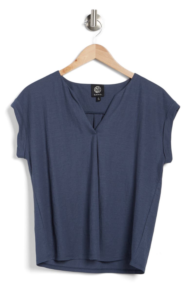 Dolman Sleeve Piqué T-Shirt, Alternate, color, INDIGO