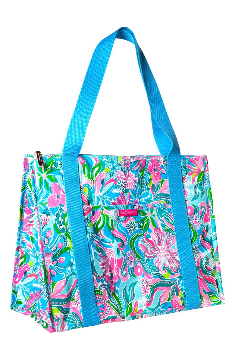Lilly Pulitzer<sup>®</sup> Insulated Market Bag, Main, color, 