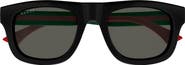 Gucci 52mm Square Sunglasses