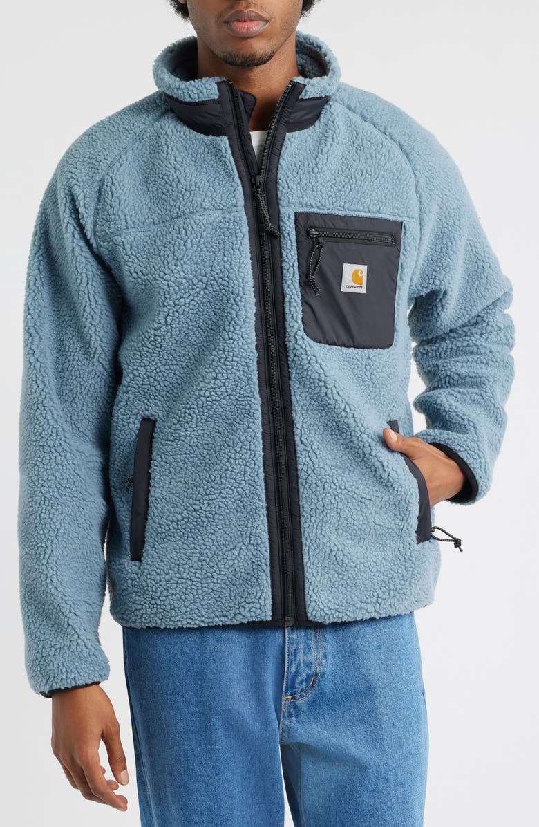 Carhartt Work In Progress Prentis Fleece Zip Jacket, Alternate, color, Citadel