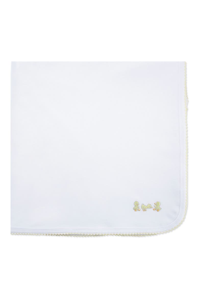 Sweet Duck Cotton Blanket (Nordstrom Exclusive), Alternate, color, WHITE