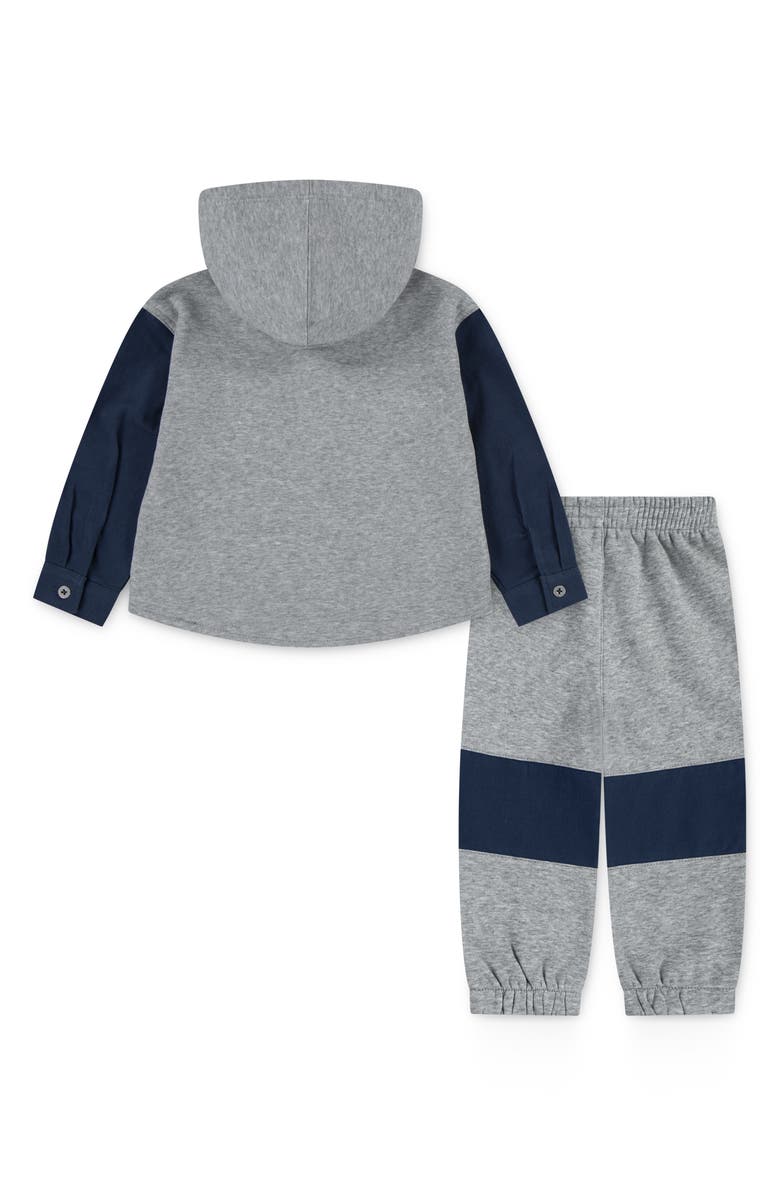 Levi's Kids' Hooded Shirt Jacket & Joggers Set, Alternate, color, Big Dipper