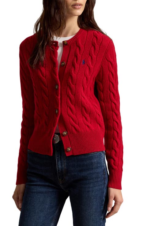 Wool & Cashmere Cable Stitch Cardigan