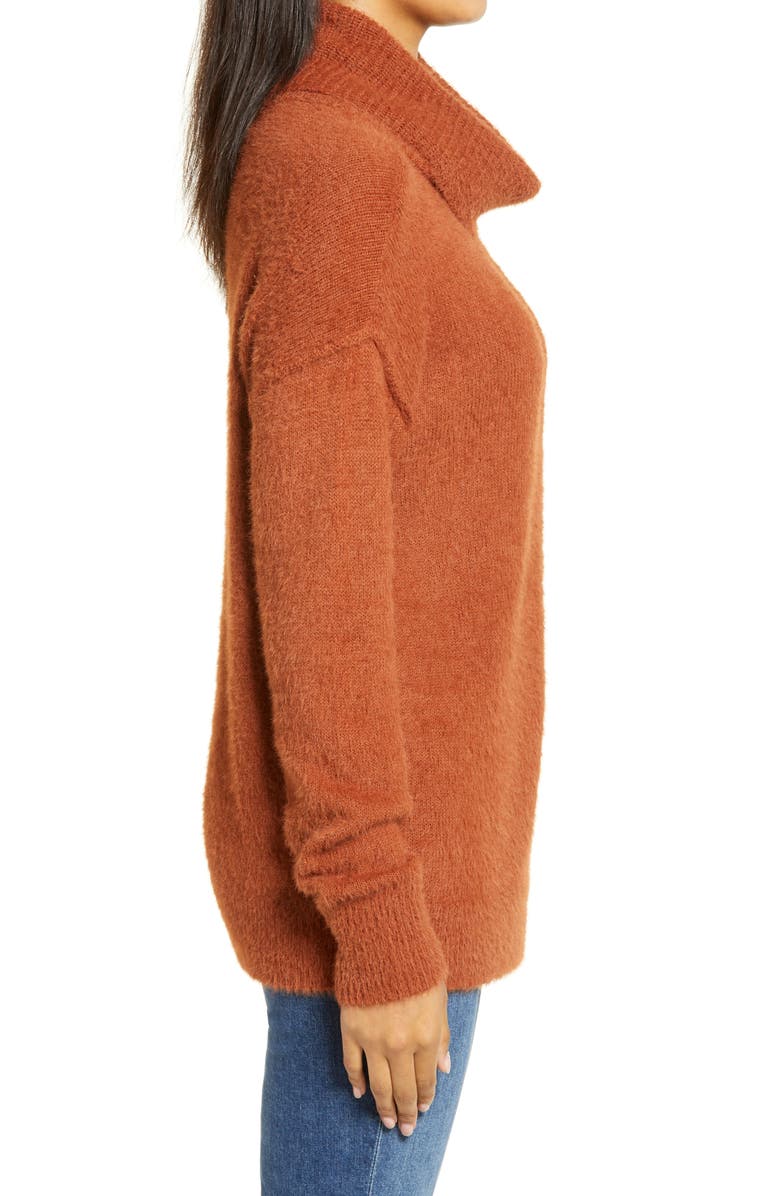 Caslon<sup>®</sup> Turtleneck Sweater, Alternate, color,