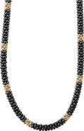 LAGOS Black Caviar Beaded Necklace