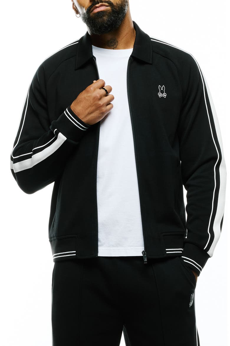 Ceano Track Jacket, Main, color, BLACK