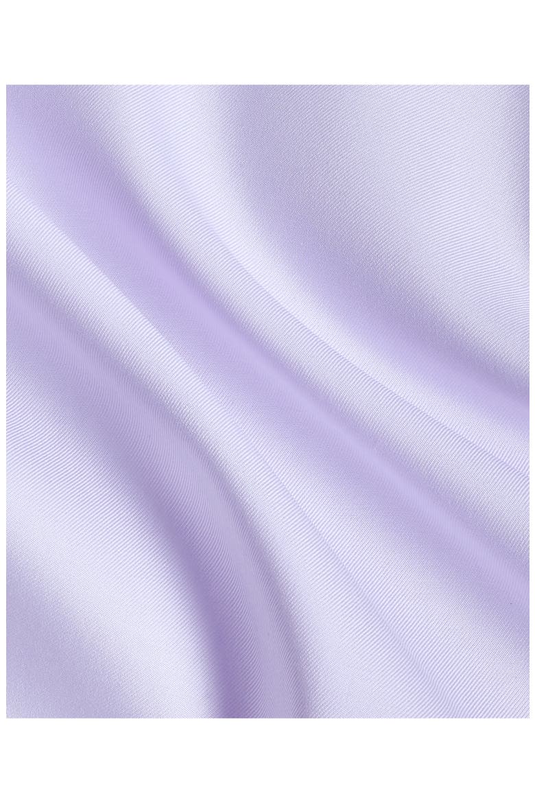 Trim Fit Cotton Twill Dress Shirt, Alternate, color, LILAC